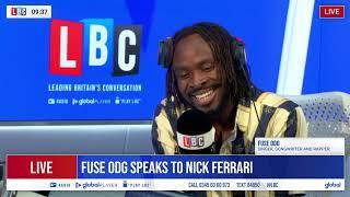 Fuse ODG speaks on LBC with Nick Ferrari on the negative impact of Band Aid