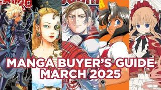 Manga Buyer's Guide - March 2025