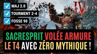 Le Build Du Sacresprit Volée De Plumes Armure Endgame Débarque Tranquille en T4 Sans Mythique !