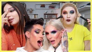 REFACEM un TUTORIAL cu JAMES CHARLES si JEFFREE STAR