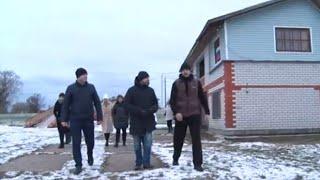 Рабочая поездка в Губино. Как перезапускается стадион?