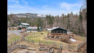 2 Homes For Sale on 6.86 Acres in Beautiful North Idaho!