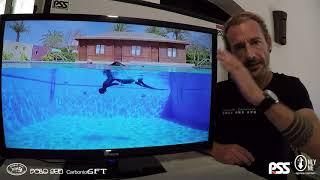 Freediving techniques: spearfishing duck-dive.