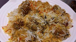 Zafrani mutton biryani Hyderabadi style (kacchi aqni ki biryani) RECIPE |Tasty food blend