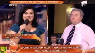 Corneliu Vadim Tudor și Anca Cârcu - Injurături în Direct la TV - Moment Exploziv!