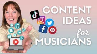 Music Marketing for Independent Musicians - 13 EASY Content Ideas