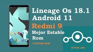 Rom Para Redmi 9  Lineage Os 18.1 Android 11