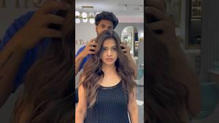 HOW TO DO BEACHY WAVES AND BALAYAGE HAIRCOLOR #shorthair #balayage #beachywaves