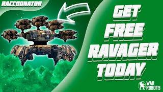 VERY HUGE RAVAGER GIVEAWAY! | War Robots