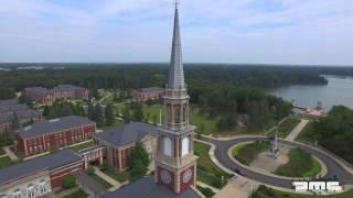 St. Mary's of the Lake Seminary (Drone Media Chicago)