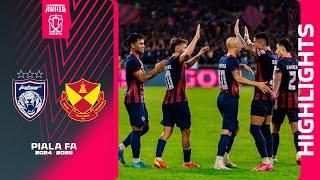 Johor Darul Ta'zim 6-1 Selangor FC | Highlights Piala FA 2024-2025 | FA Final