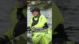 Rotated Low Brace for Kayak touring