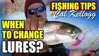 Do you know when to change Lures? Trout Trolling 101