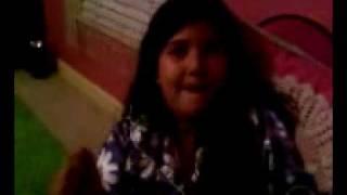 CUTE LITTLE GIRL DISSES OLDER SISTER FUN