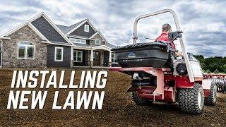 Seeding a New Yard with the Ventrac Broadcast Spreader