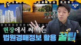 현장에서 써먹는 법원경매정보 활용 꿀팁! [EP41]