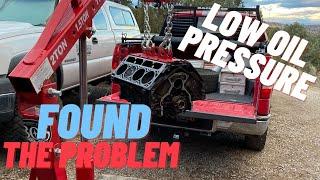 Low Oil Pressure | Pulling the 6.0 LQ4 motor out of the Silverado 2500HD Truck.