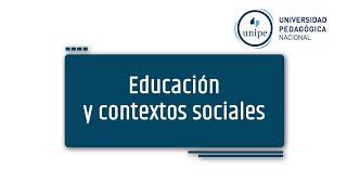 Educacion y contextos sociales por Emilio Tenti Fanfani