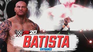 WWE 2K20 : BATISTA ENTRANCE!! (XBOX ONE X/PS4)