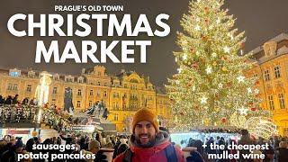 Prague Christmas Market in Old Town + Cheapest Mulled Wine!!