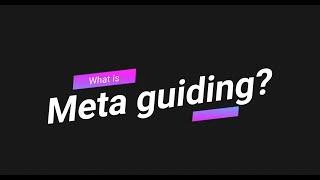 What is meta guiding speed reading technique