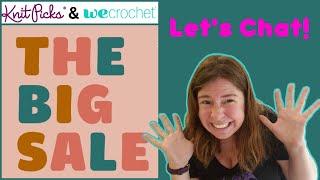 The 2022 KnitPicks & WeCrochet Big Sale is Here! Shop with Me, LIVE!