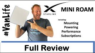 Starlink Mini - Our in Depth Review and Test - Satellite Internet for campervan / motorhome