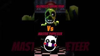 Agonized springtrao Vs Master puppeteer #roblox #fnaf #shorts #fntd