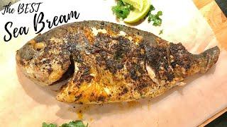 Simple and Delicious: Shallow-Fried Whole Sea bream Recipe for Dinner ||  Pan Fried Sea bream Recipe