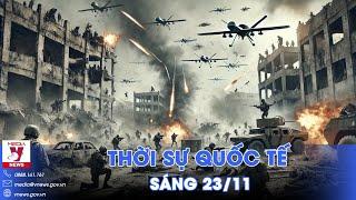 Thời sự Quốc tế sáng 23/11.Nga dội bão UAV,chặt đứt huyết mạch ở Ukraine; Ông Trump có động thái mới