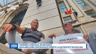 Cănărău a câștigat, în instanță, anularea unei contravenții primite la un protest în fața MAI