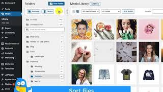 How to Create and Organize WordPress Media Library Folders