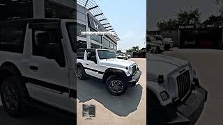 Finally New Mahindra Thar White Colour is here 2023 Thar Lx 4x2 Diesel 1.5L - Rs11.49L