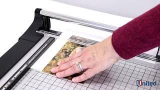 United RT18 18"" Rotary Paper Trimmer, 15 Sheet Capacity, Office and Craft Reviews