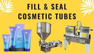 TUBE FILLING & ULTRASONIC TUBE SEALING MACHINE