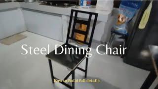 [PART I] STEEL TUBULAR [CHAIR] paano nga ba ginagawa combination with formica laminated dining table