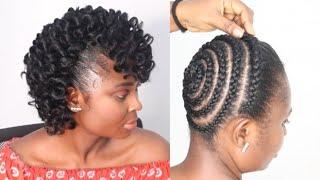 Bouncy And Unique Curly Crochet Hairstyle To Try Using Braid Extension/mabeltv