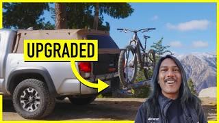 The BEST Bike Rack Upgrade - RIG'd RambleSwing (swing-away)