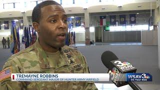 Meet Hunter Army Airfield's new Command Sergeant Major