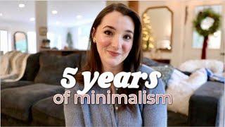 5 YEARS OF MINIMALISM | 80% less stuff! what I’ve learned + how I’ve changed | messy to minimal mom