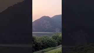 #남한강저녁노을#강원도흥원창나루#충청서흘러강원섬강과만나경기도여주시를지나한양마포나루로~