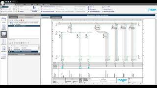 Allpoliger Stromlaufplan HagerCAD