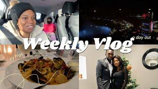  Our 8th Wedding Anniversary Vlog  Couples Night Out First Day Of Snow ️