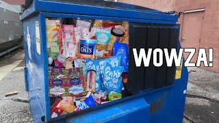 Dumpster Diving- Fancy Snack Food and Coffee Super Score! + The Critter Cam