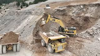 Reclamation Of An Old Quarry With Caterpillar Equipment - Interkat SA - 4k