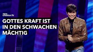 Gottes Kraft ist in den Schwachen mächtig – Joseph Prince I New Creation TV Deutsch