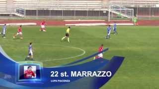 LUPA PIACENZA - PALLAVICINO : 3 - 0 - Goal di MARRAZZO