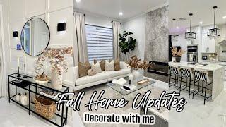 FALL DECORATE WITH ME | COZY NEUTRAL DECOR IDEAS