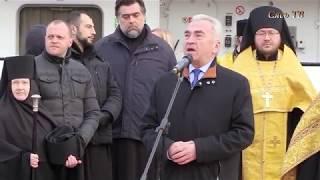 Открытие палового причала в с. Старая Ладога