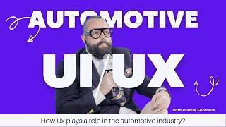 How Ux plays a role in the automotive industry? | Pontus Fontaeus | Niwwrd